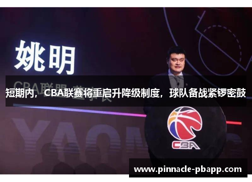 短期内，CBA联赛将重启升降级制度，球队备战紧锣密鼓