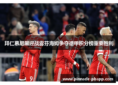 拜仁慕尼黑迎战雾芬海姆争夺德甲积分榜重要胜利